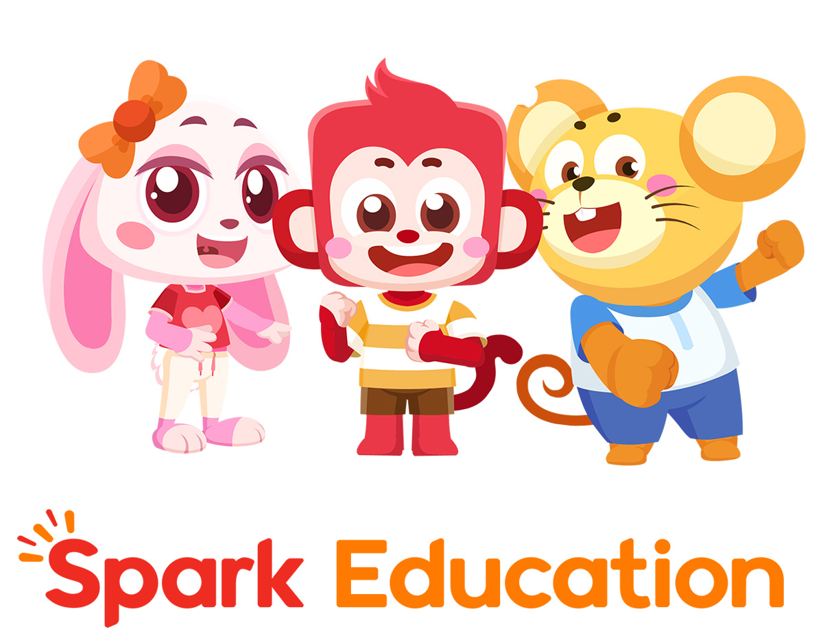Education & Innovation: How Cartoon Characters Help Learning Spark Characters Benny Abby Casey