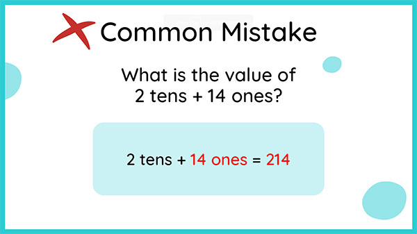 Common 2nd Grade Math mistake regrouping Place Value