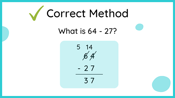 1st Grade Math Mistakes and How to Avoid Them Borrowing solution