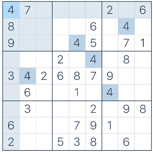 history of sudoku example puzzle Spark Math October