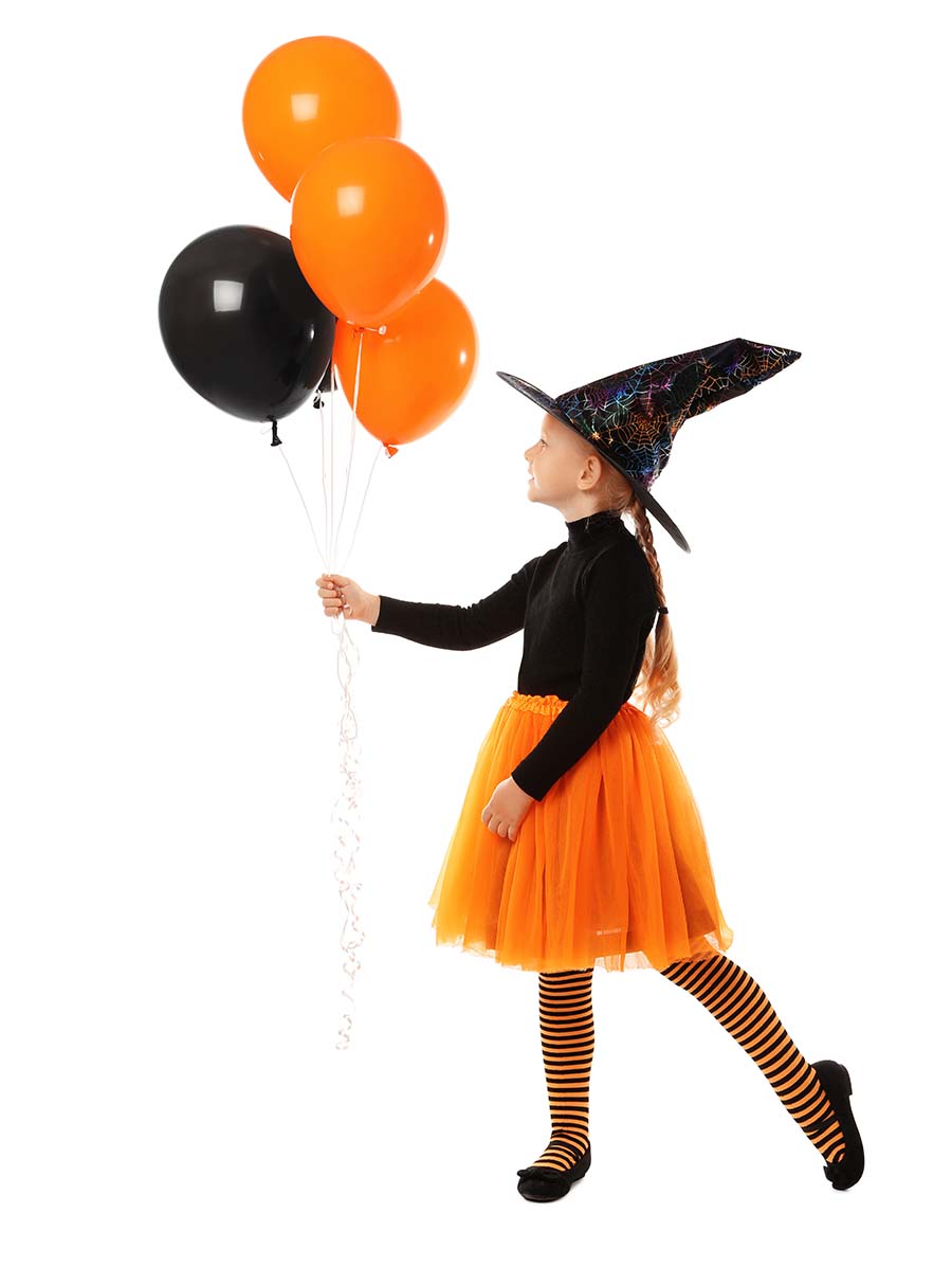 Free 2nd grade math worksheets halloween girl with balloons