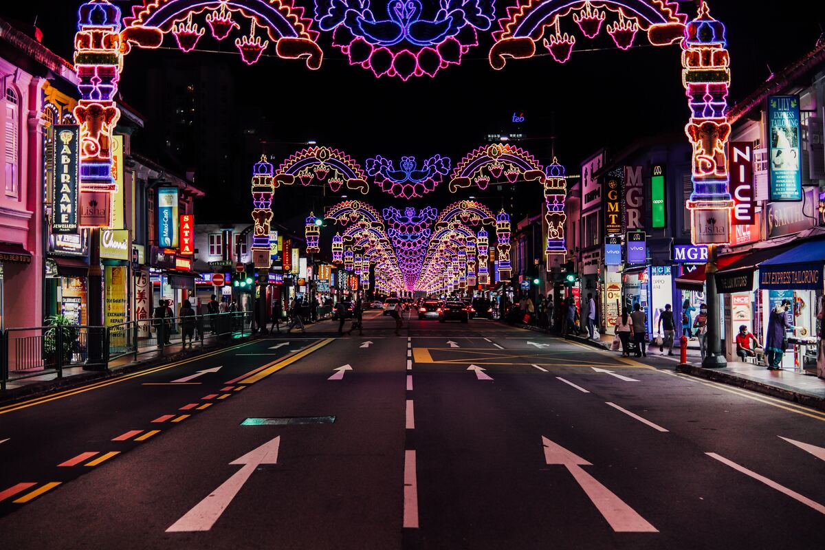 Deepavali math facts Deepavali light up along Little India Singapore