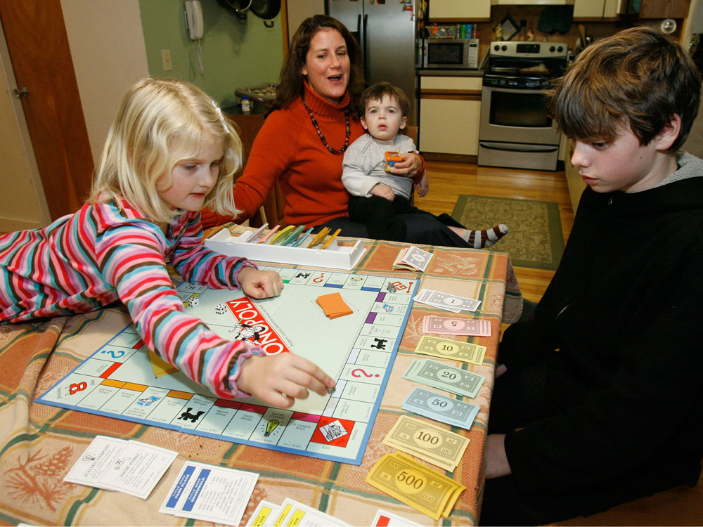 Math in Daily Life - Playing board games with kids