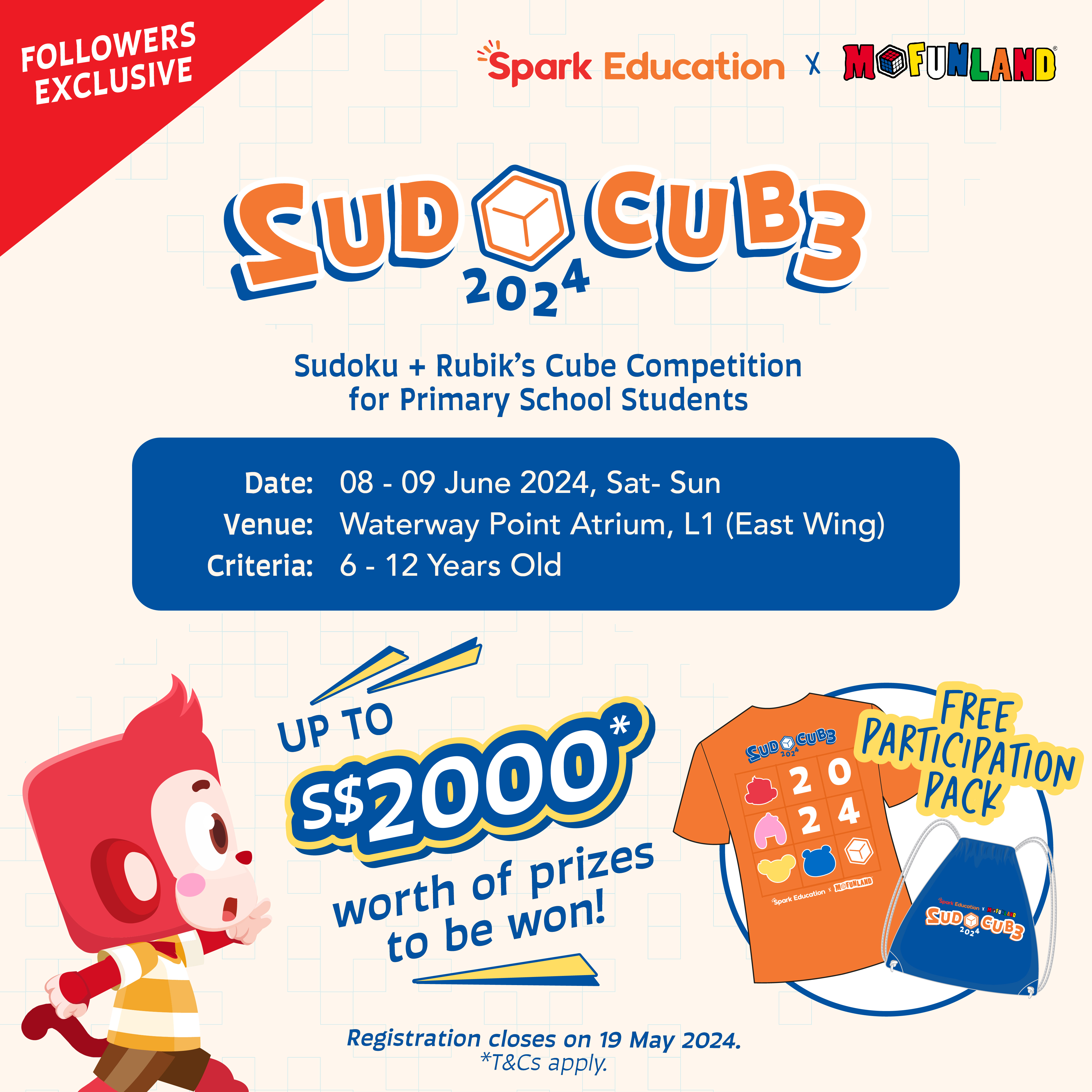 SudoCube Competition 2024 by Spark Education and Mofunland