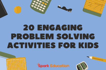 20 engaging problem-solving activities for kids, cover image