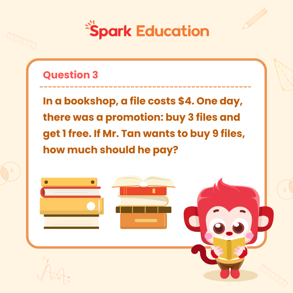 Gifted Education Programme (GEP) by Singapore MOE - GEP Screening Round - Commonly Tested Questions - Sample 3 (Word Problems)