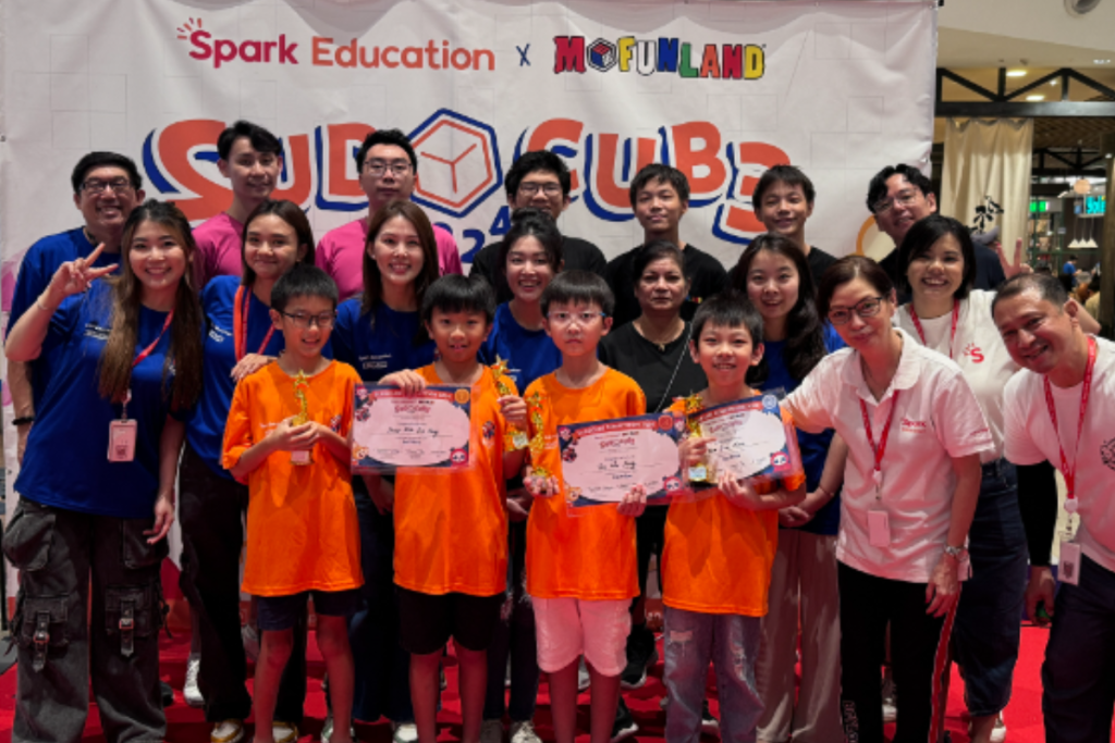 SudoCube 2024 by Spark Education and Mofunland - Young winners of the Sudoku x Rubik's Cube competition