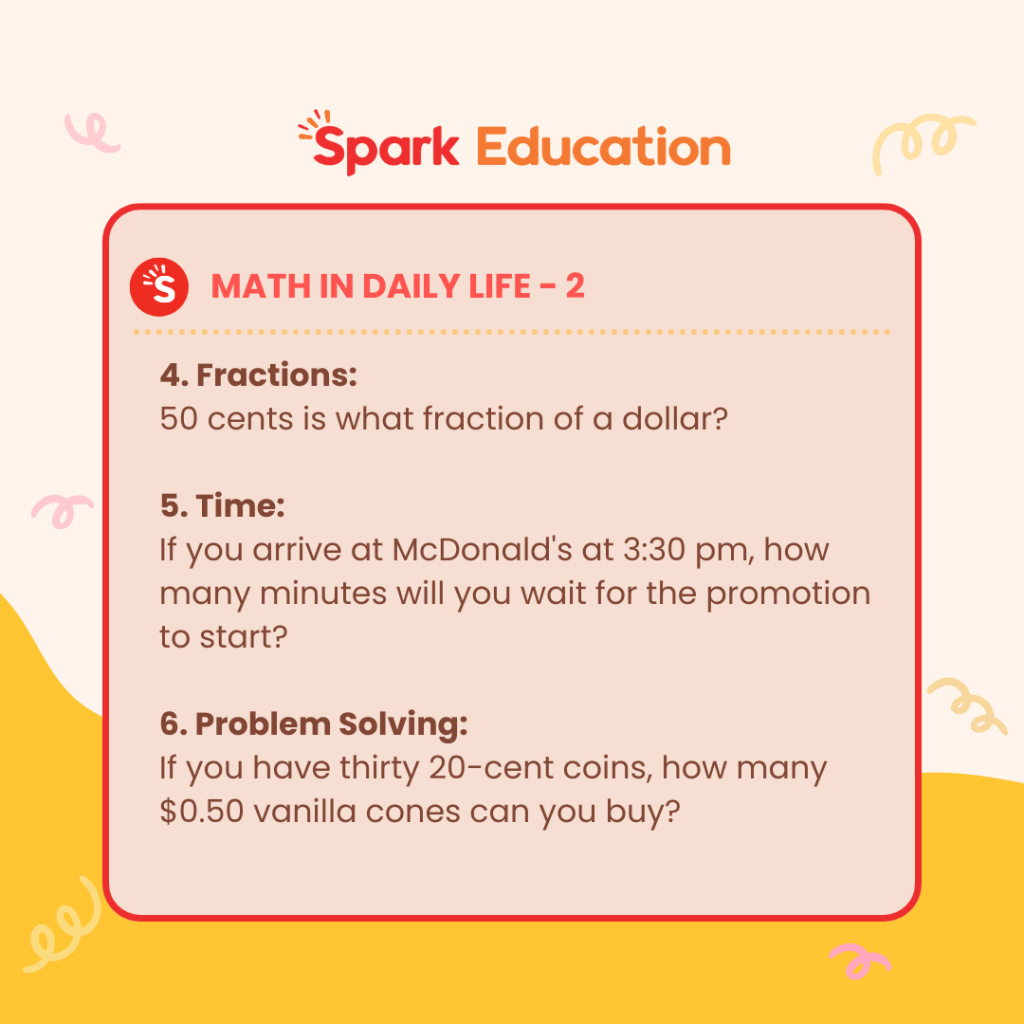 Make Math Fun with McDonald’s $0.50 Ice Cream Math Fun Challenge by Spark Education