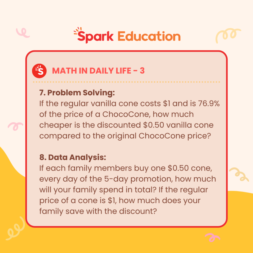 Make Math Fun with McDonald’s $0.50 Ice Cream Math Fun Challenge by Spark Education