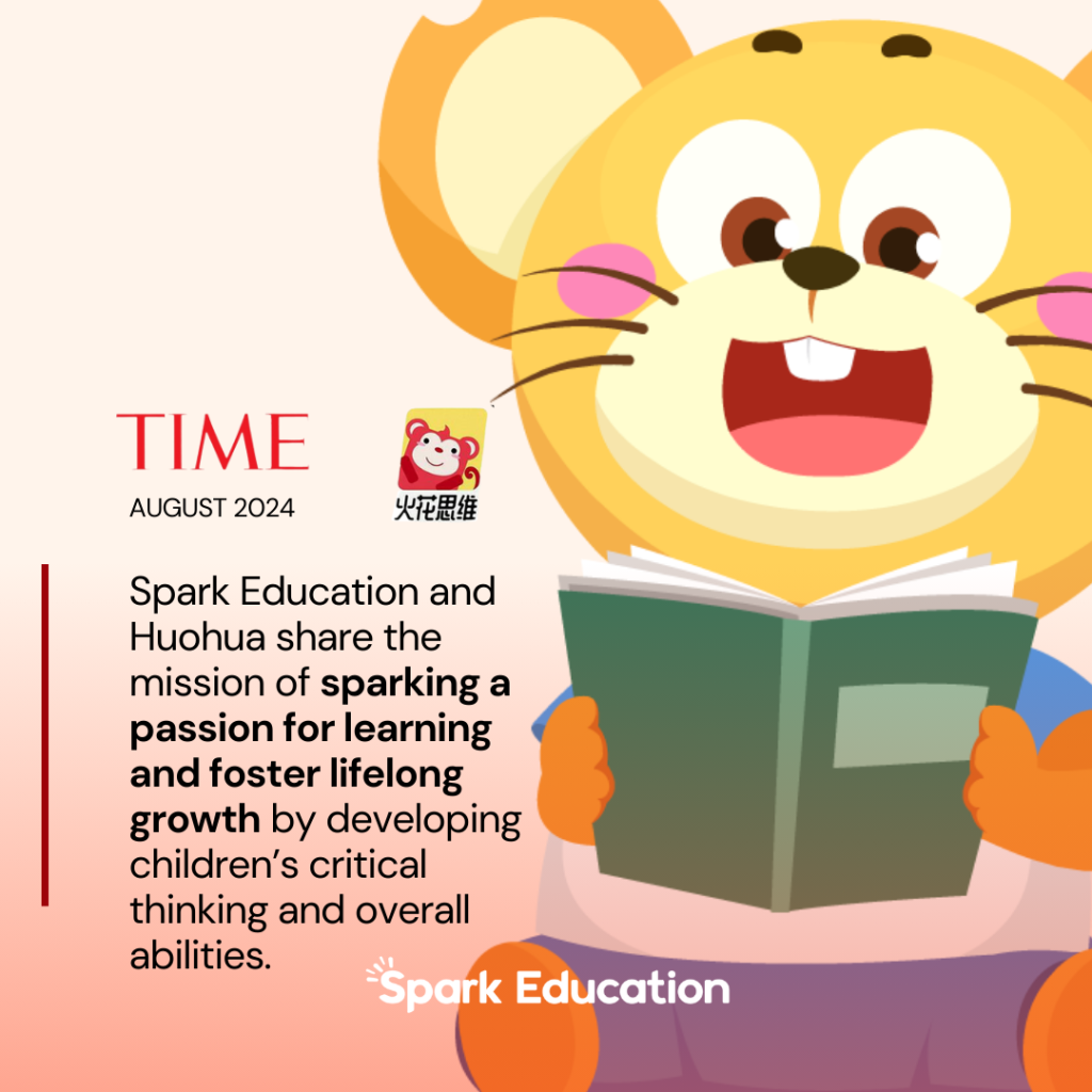 World's Top 50 Edtech Companies 2024 by TIME Magazine: Huohua Siwei by Spark Education Group