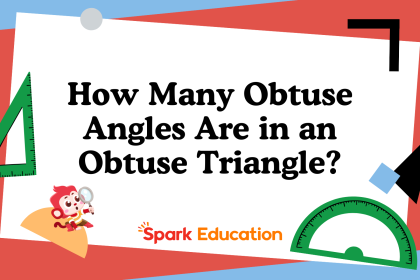 How many obtuse angles are in an obtuse triangle