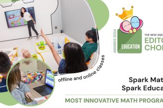 Spark Math Wins The New Age Parents’ Most Innovative Math Program Award 2024