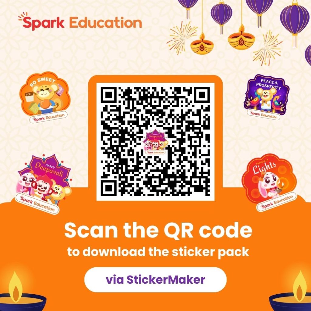 Deepavali WhatsApp Stickers 2024 by Spark Education Happy Diwali WhatsApp Stickers