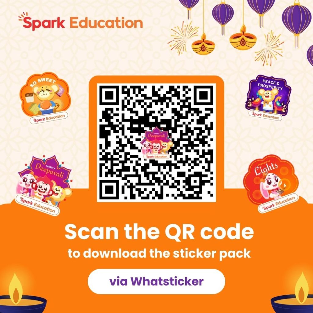 Deepavali WhatsApp Stickers 2024 by Spark Education Happy Diwali WhatsApp Stickers