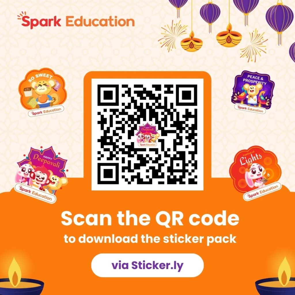 Deepavali WhatsApp Stickers 2024 by Spark Education Happy Diwali WhatsApp Stickers